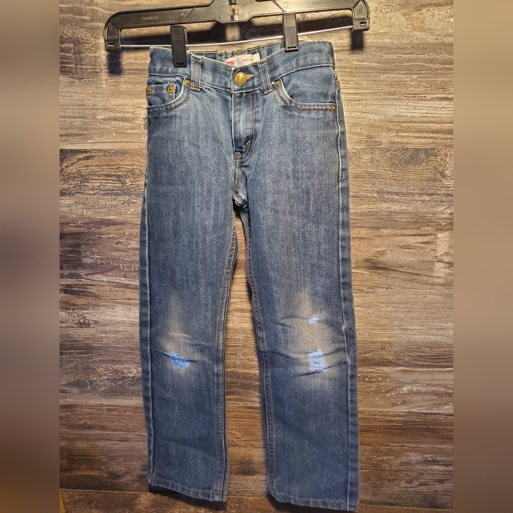 Levi's Levis Levi Jeans 511‎ Slim Size 7 Reg   Blue 7-8 Years